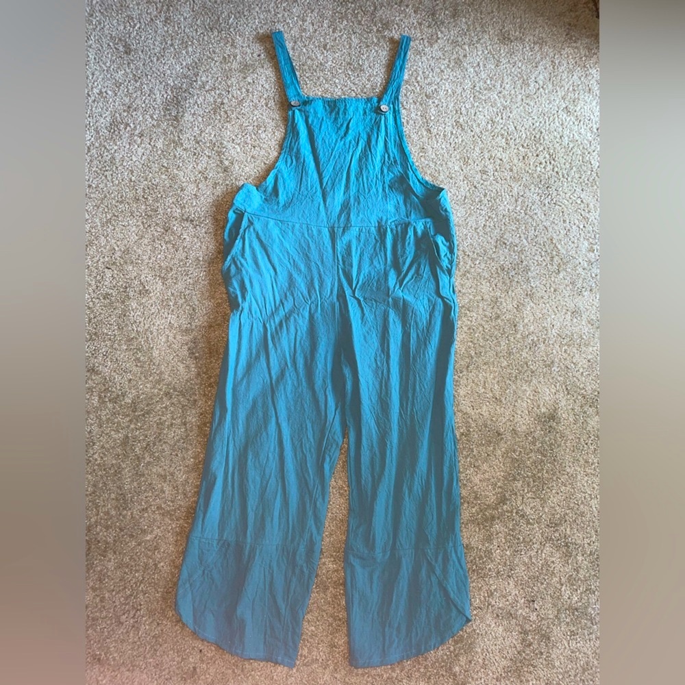 Size small cotton and linen romper